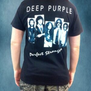 Тениска на Deep Purple с логото в синьо - Hover Image