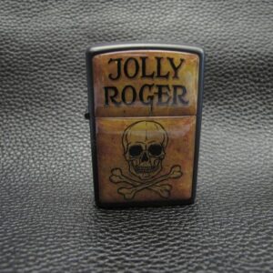 Черна запалка с черепа Jolly Roger