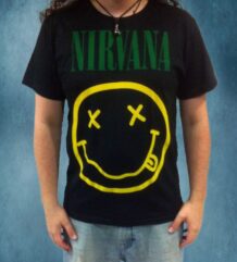 Тениска на Nirvana само с логото