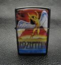 Черна запалка на Led Zeppelin с ангела