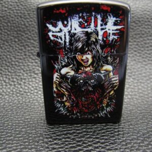 Брутална черна запалка на Suicide Silence