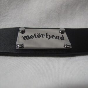 Рокерска кожена гривна на Motorhead - Hover Image