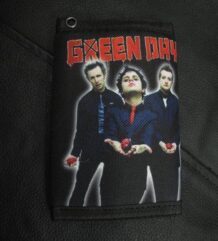 Пънк портмоне на Green Day от плат