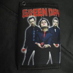 Пънк портмоне на Green Day от плат