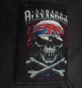 Портфейл на Asking Alexandria с череп