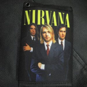 Портфейл на Nirvana със снимка на групата
