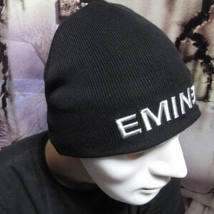 Черна зимна шапка Eminem – Рап стил на Топ цена - Hover Image