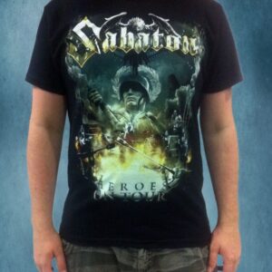 Тениска на Sabaton "Heroes on Tour"