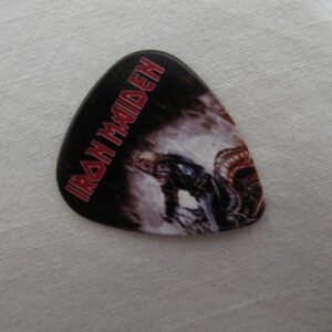 Перце за китара на Iron Maiden с конник