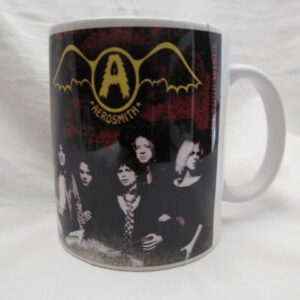 Метъл чаша за кафе с групата Aerosmith