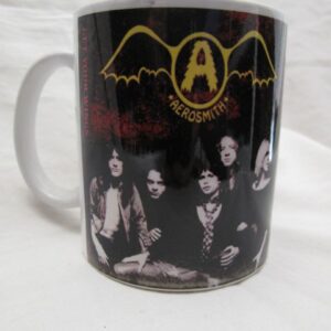 Метъл чаша за кафе с групата Aerosmith - Hover Image