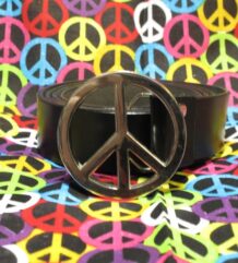 Колан с хипарска здрава тока Peace