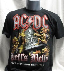 Класическа AC/DC тениска от Hell's Bells