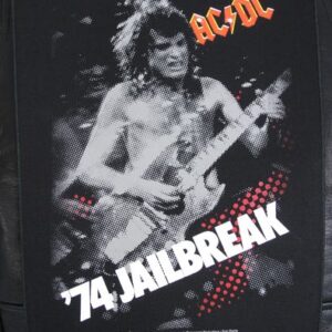 Голям текстилен гръб за яке AC/DC – '74 Jailbreak - Hover Image