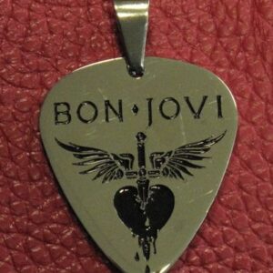 Рокерски медальон със знака на Bon Jovi