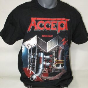 Тениска на Accept от албума Metal Heart