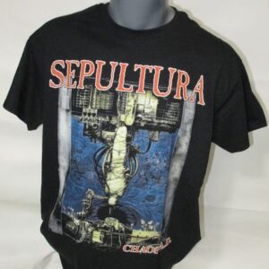Супер яка тениска на Sepultura "Chaos A.D."