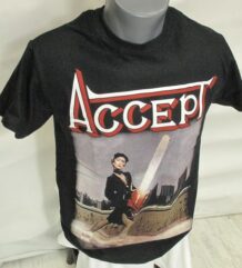 Олд скул тениска на Accept с резачката