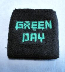 Еластичен накитник с надпис Green Day