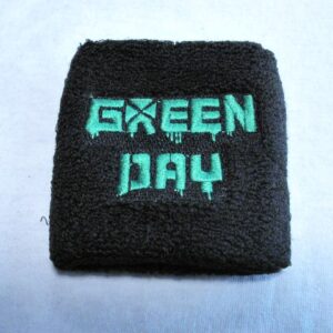 Еластичен накитник с надпис Green Day