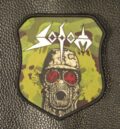 метъл нашивка Sodom везана за яке