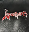 Метъл нашивка Venom Red Logo везана червена емблема