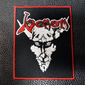 Метъл нашивка Venom Baphomet Logo бродирана емблема за яке
