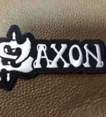 Метъл нашивка Saxon Logo везана хеви метъл емблема