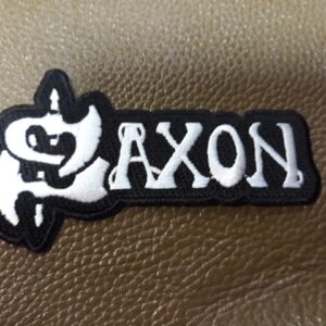 Метъл нашивка Saxon Logo везана хеви метъл емблема