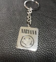 Ключодържател плочка с логото на Нирвана