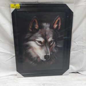 Изключително красива 3D картина с вълк