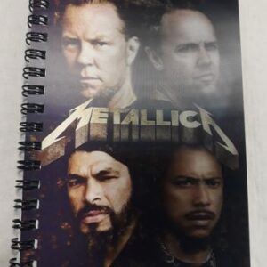 Тетрадка, тефтерче на Metallica с бандата - Hover Image