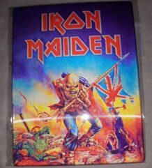 Магнит 3D на Iron Maiden с The Trooper