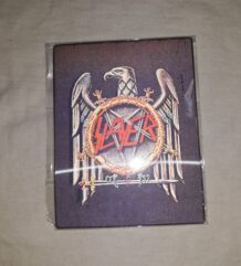 Уникален 3D магнит на Slayer с орела