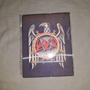 Уникален 3D магнит на Slayer с орела