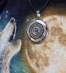 Мъжки фен медальон на WhiteSnake