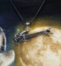 heavy metal медальон с китара - 20 лева