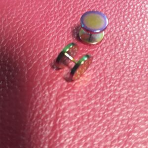 Хамелеонова обеца ухо имитация флеш 12 мм - Hover Image