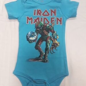 Памучно бебешко боди на Iron Maiden