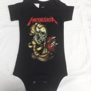 Страхотно бебешко боди на Metallica