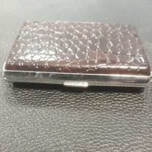 !!!Кафява качествена табакера за цигари