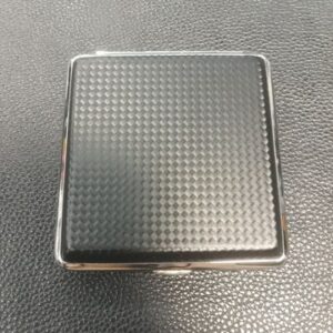 !!!Релефна черна табакера за цигари