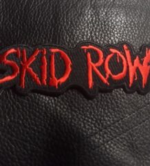 Метъл нашивка Skid Row Red Logo изцяло бродирана