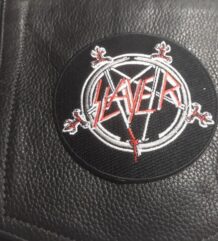 Метъл нашивка Slayer Eagle Logo бродирана емблема орел