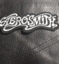 нашивка Aerosmith Logo изцяло бродирана бяла емблема