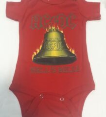 Страхотно памучно бебешко боди на AC/DC