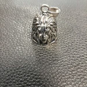 Стоманен медальон камбана с лъв
