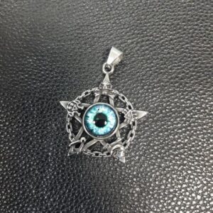 Стоманена висулка за врат пентаграм - Hover Image