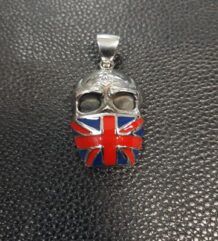 Медальон маска с английското знаме