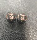 флеш тапа със sugar skull момиче 12мм акрилен боди мод аксесоар с артистичен дизайн